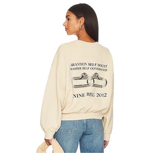 Anine Bing Tops - Anine Bing Leo Serpent Graphic sweatshirt